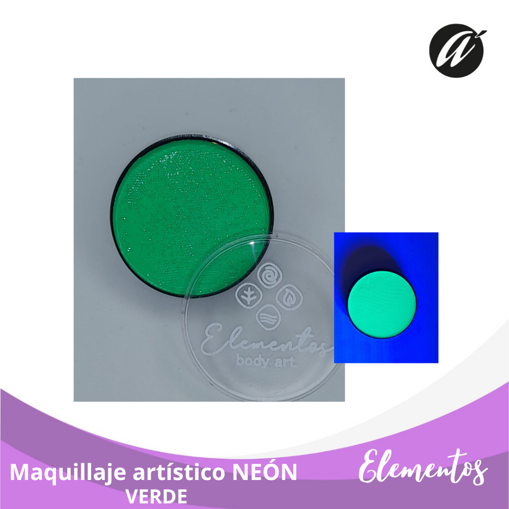Acuarelables Neón VERDE