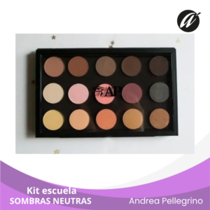 Kit escuela   SOMBRAS NEUTRAS x 14