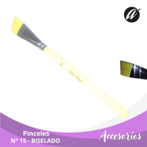 Pincel BISELADO N° 15