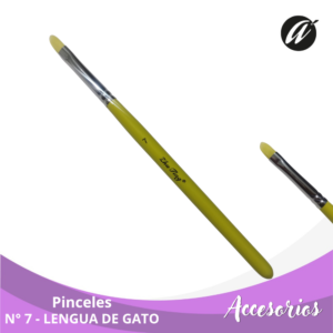 Pincel LENGUA DE GATO N° 7
