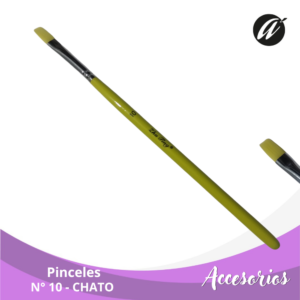Pincel PLANO N° 10