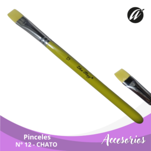 Pincel PLANO N° 12